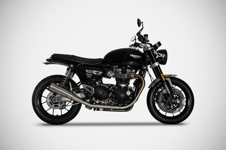 Zard Triumph Speed Twin 1200 Bj. 2021-2023 Slip on 2-2 conical Version ECE